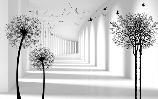 چاپ پوستر دیواری مناسب برای منازل طرح قاصدک